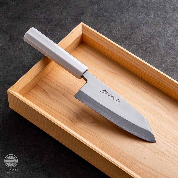 Gion Blue Deba (Filet Knife) Blue2 carbon steel