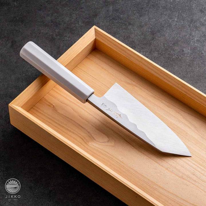 Gion Blue Deba (Filet Knife) Blue2 carbon steel