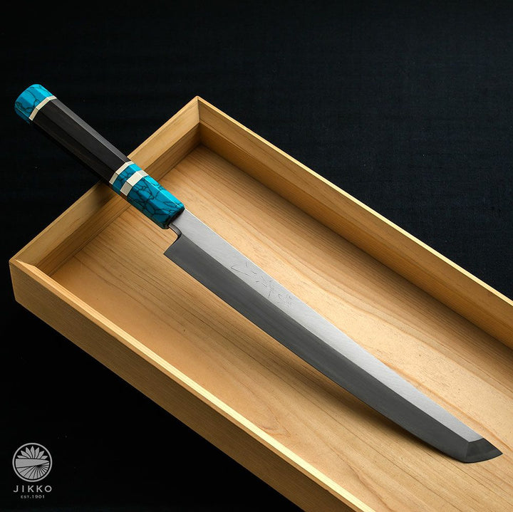 Shiko Ginsan Sashimi (Yanagi) Sakimaru knife Ginsan Stainless steel