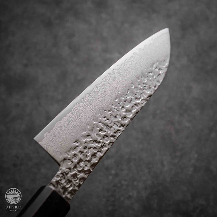 Boco Damascus Santoku (Multi-purpose) SG2 Starinless steel