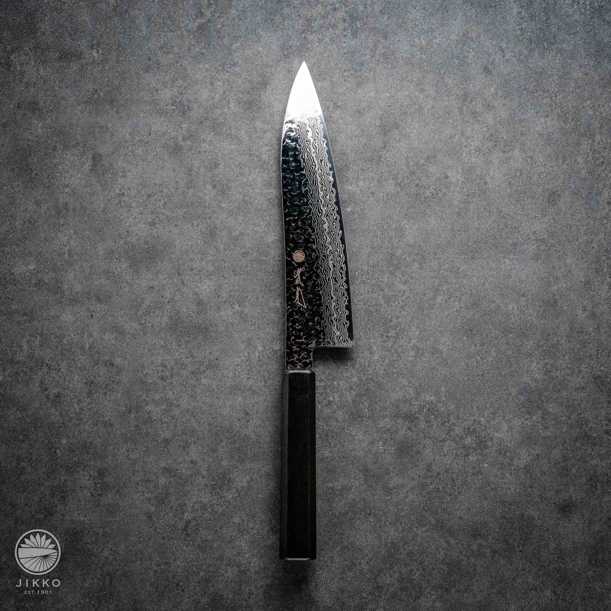 Boco Damascus Gyuto (Chef Knife) SG2 Starinless steel – JIKKO