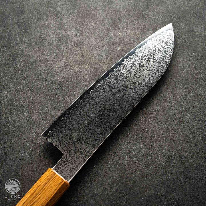 Loco Damascus Santoku (Multi-purpose) VG10 Starinless steel