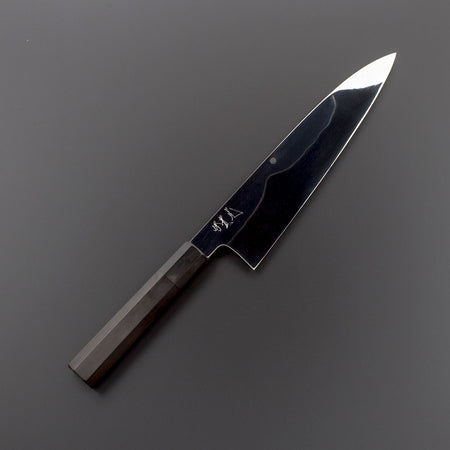 JIKKO ekubo (Dimples) Red Gyuto knife VG-10 Gold Stainless Steel Japanese  (Chef)