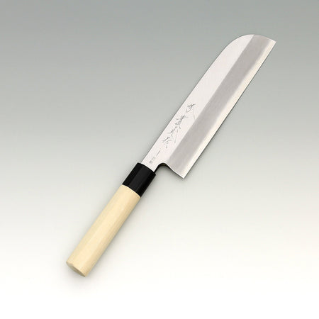 JIKKO Usuba Jyousaku White2 carbon steel Vegetable Knife Japanese knife