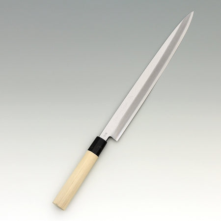 JIKKO Yanagi Jyousaku White2 carbon steel Sushi Sashimi Japanese knife