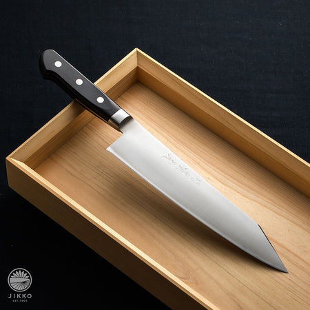 JIKKO Mille-feuille Gyuto knife VG-10 Gold Stainless Steel Japanese  (Chef)
