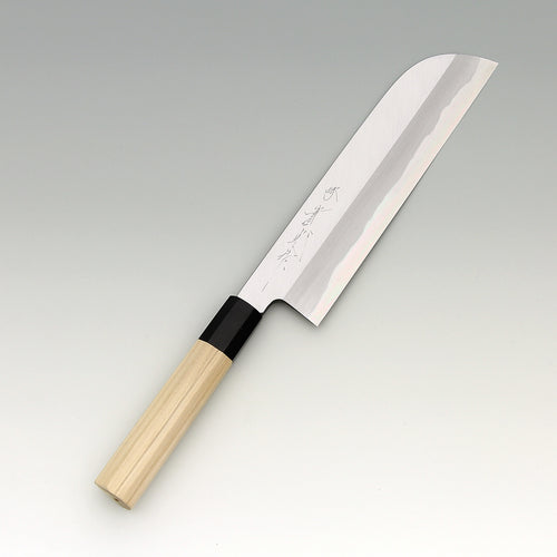 JIKKO Kamausuba Montan Bleu2 carbon steel Vegetable Knife Japanese knife - JIKKO Japanese Kitchen Knife Cutlery
