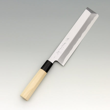 JIKKO Kamausuba Jyousaku White2 carbon steel Vegetable Knife Japanese knife