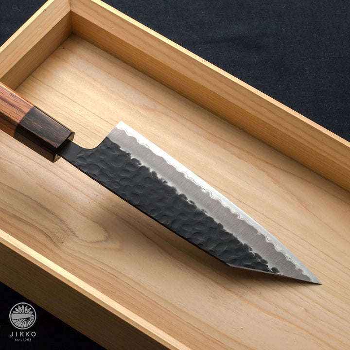 JIKKO Crator Kiritsuke Blue steel Japanese Santoku (Multi-purpose)