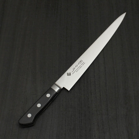 JIKKO Mille-feuille Kiritsuke Sashimi knife VG-10 Gold Stainless Steel Japanese