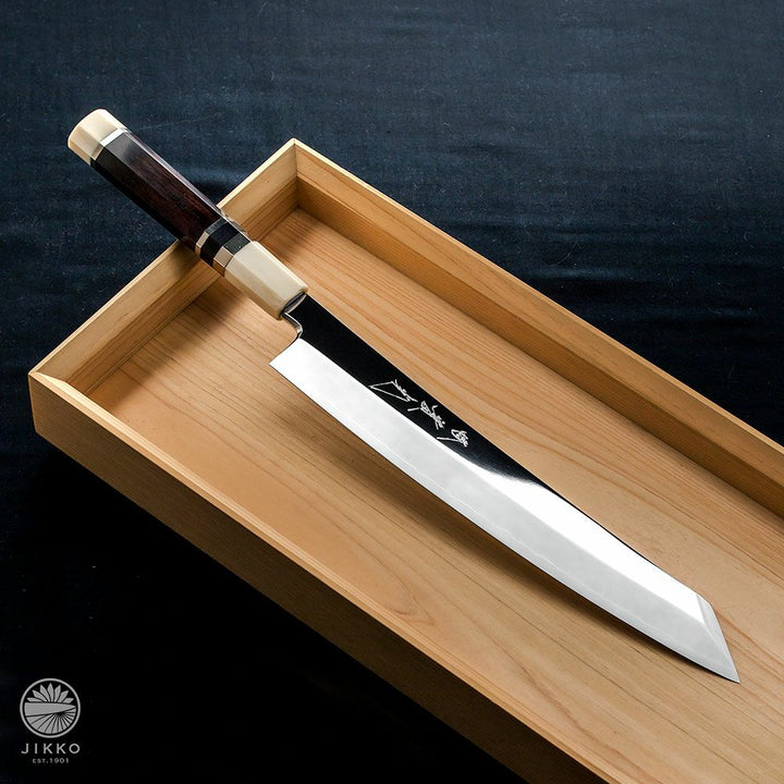 Toushin Sashimi (Yanagi) Kiristuke Knife Ginsan Stainless steel