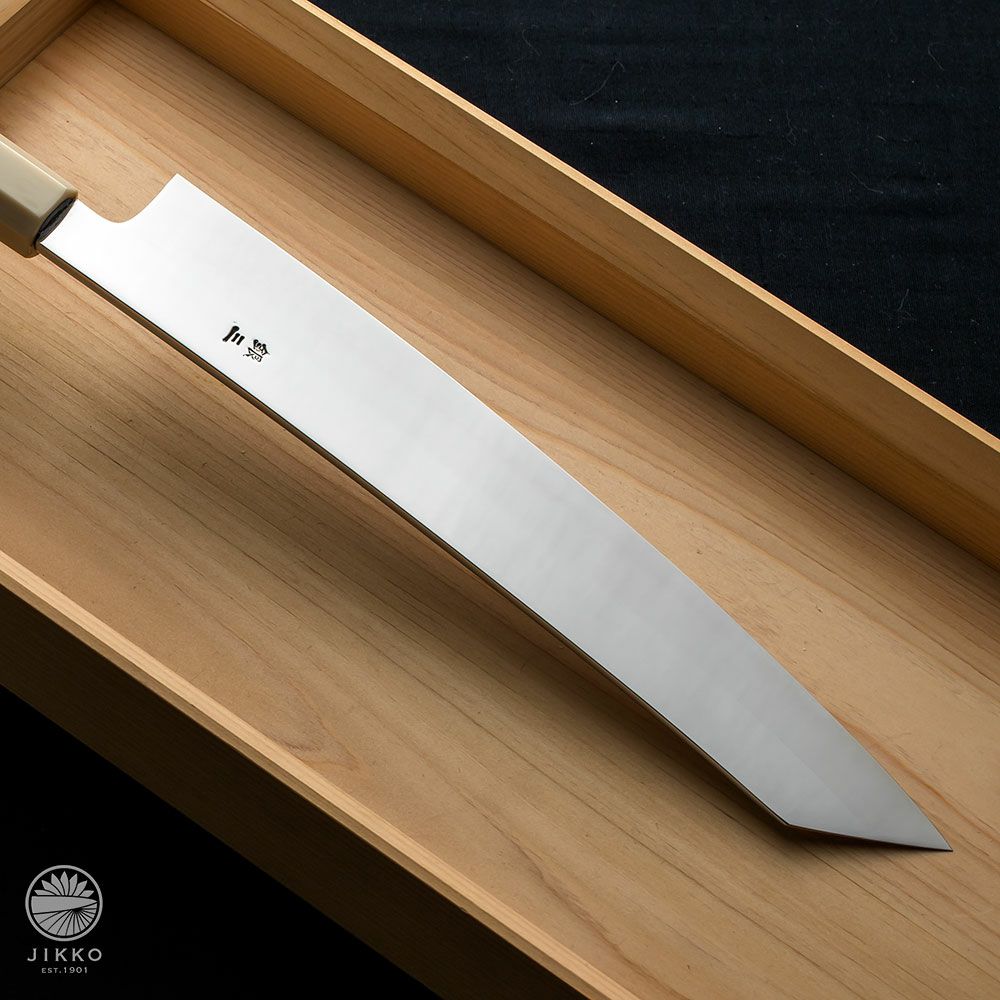 Toushin Sashimi (Yanagi) Kiristuke Knife Ginsan Stainless steel