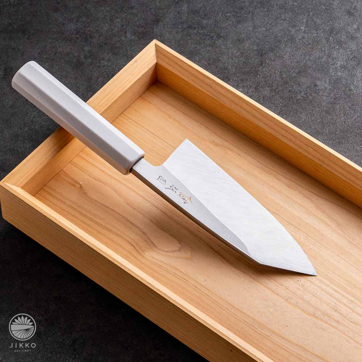 Gion Deba (Filet Knife) White2 carbon steel