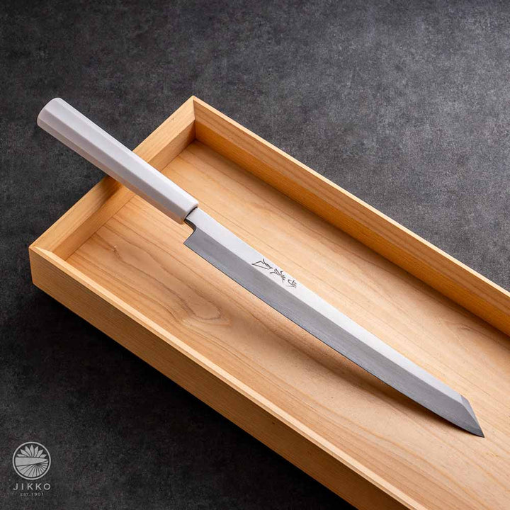 Gion Ginsan Sashimi (Yanagi) Kiritsuke knife Ginsan Stainless steel