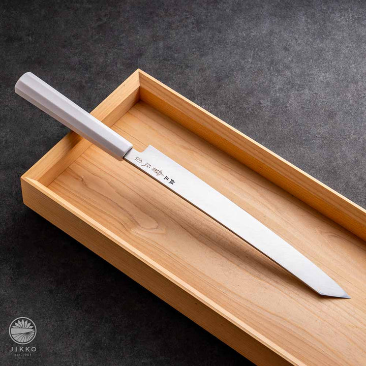 Gion Ginsan Sashimi (Yanagi) Kiritsuke knife Ginsan Stainless steel