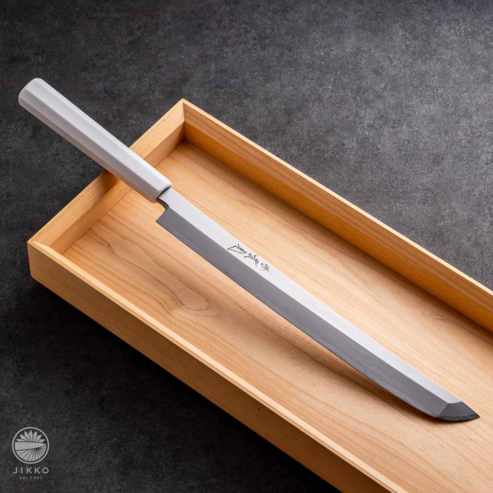 Gion Ginsan Sashimi (Yanagi) Sakimaru knife Ginsan Stainless carbon steel