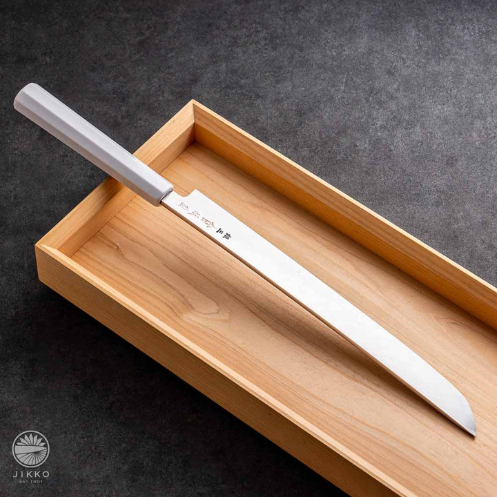 Gion Ginsan Sashimi (Yanagi) Sakimaru knife Ginsan Stainless carbon steel