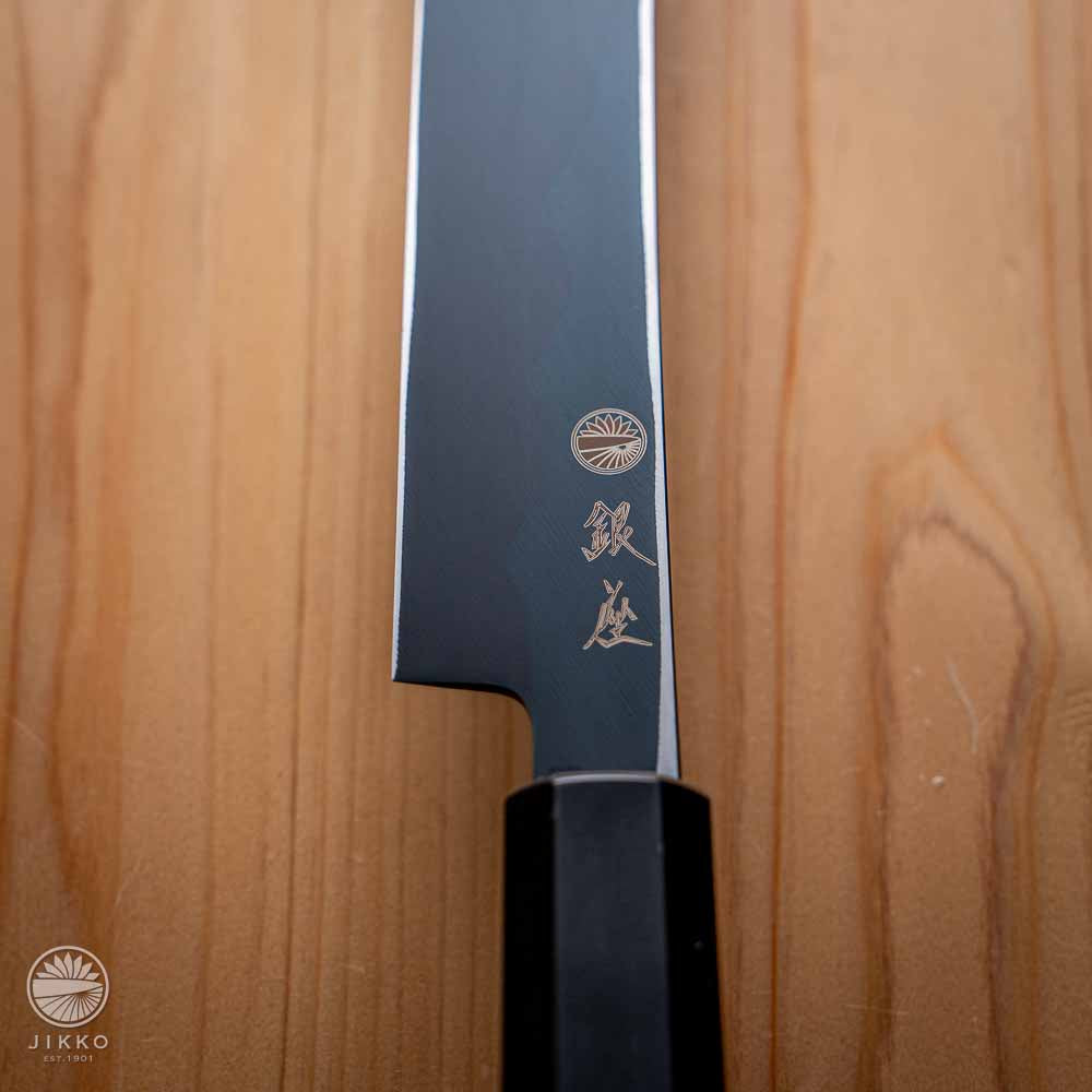 Ginza Blue Sashimi (Yanagi) Kiritsuke knife Blue2 carbon steel