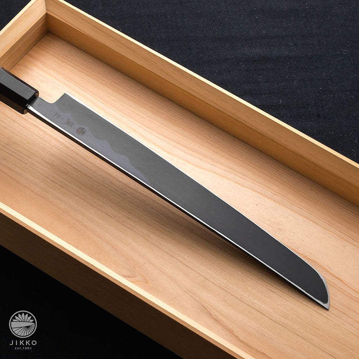 Ginza Blue Sashimi (Yanagi) Sakimaru knife Blue2 carbon steel