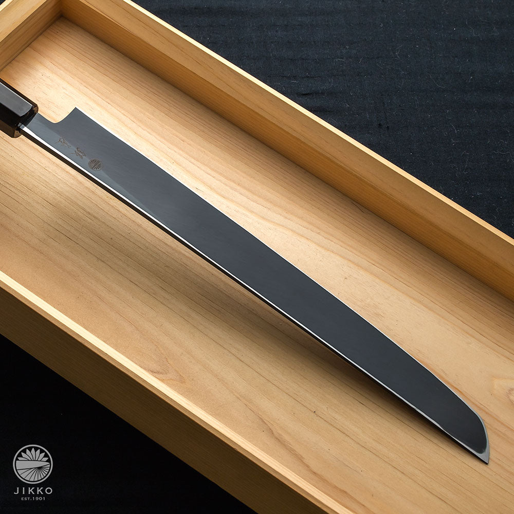 Ginza White Sashimi (Yanagi) Sakimaru knife White2 carbon steel