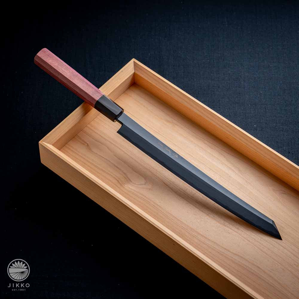 Ginza Nihon Sashimi (Yanagi) Kiritsuke knife Japanese carbon steel 2 carbon steel