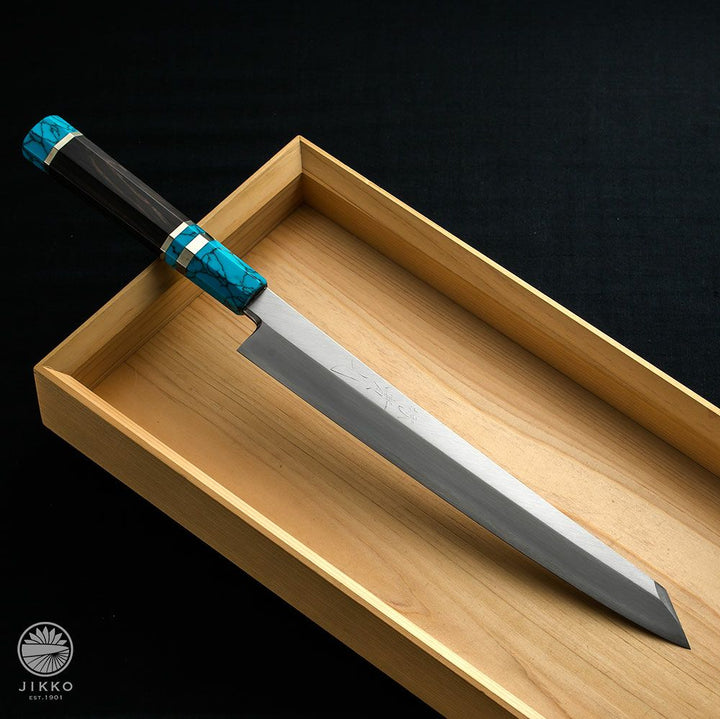 Shiko Ginsan Sashimi (Yanagi) Kiritsuke knife Ginsan Stainless carbon steel