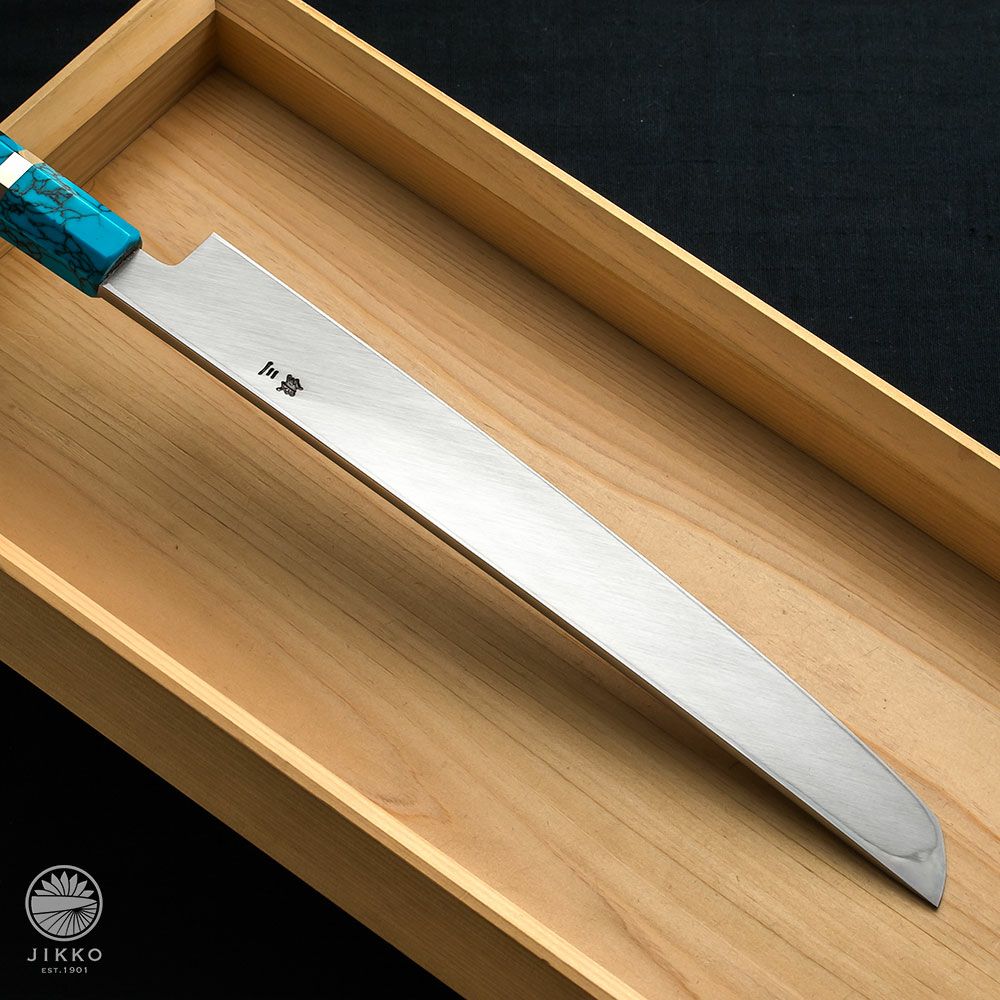 Shiko Ginsan Sashimi (Yanagi) Kiritsuke knife Ginsan Stainless carbon steel