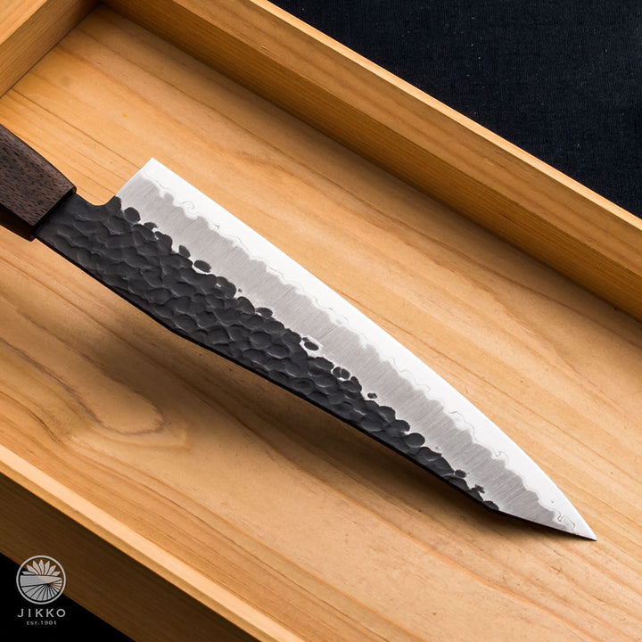 Hiho Joker Santoku (Multi-purpose) Super Blue carbon steel Stainless Clad