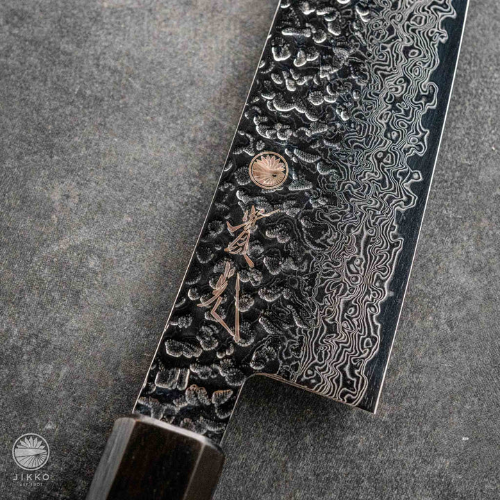 Boco Damascus Santoku (Multi-purpose) SG2 Starinless steel