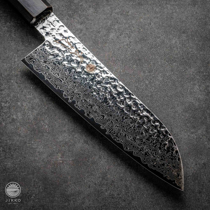 Boco Damascus Santoku (Multi-purpose) SG2 Starinless steel