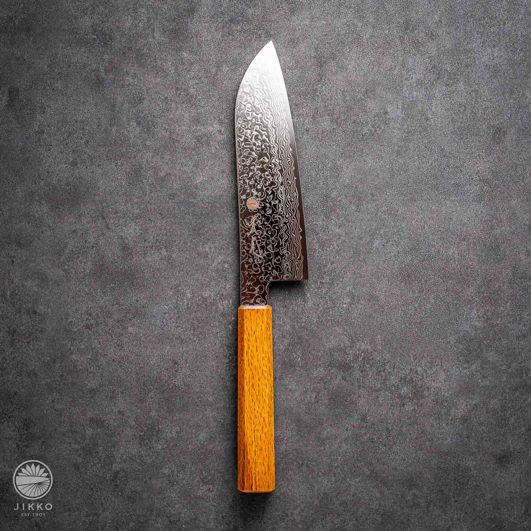 Loco Damascus Santoku (Multi-purpose) SG2 Starinless steel