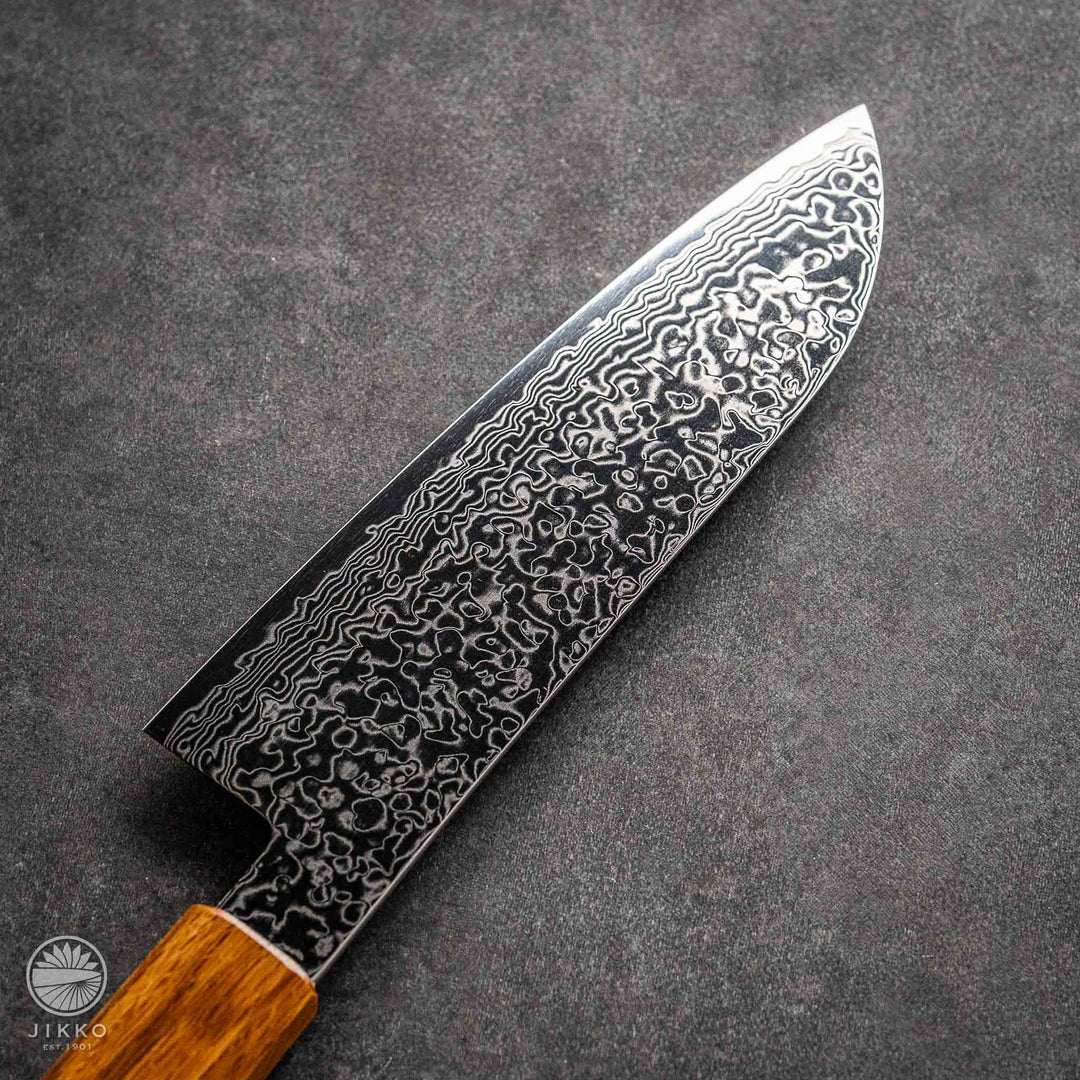 Loco Damascus Santoku (Multi-purpose) SG2 Starinless steel