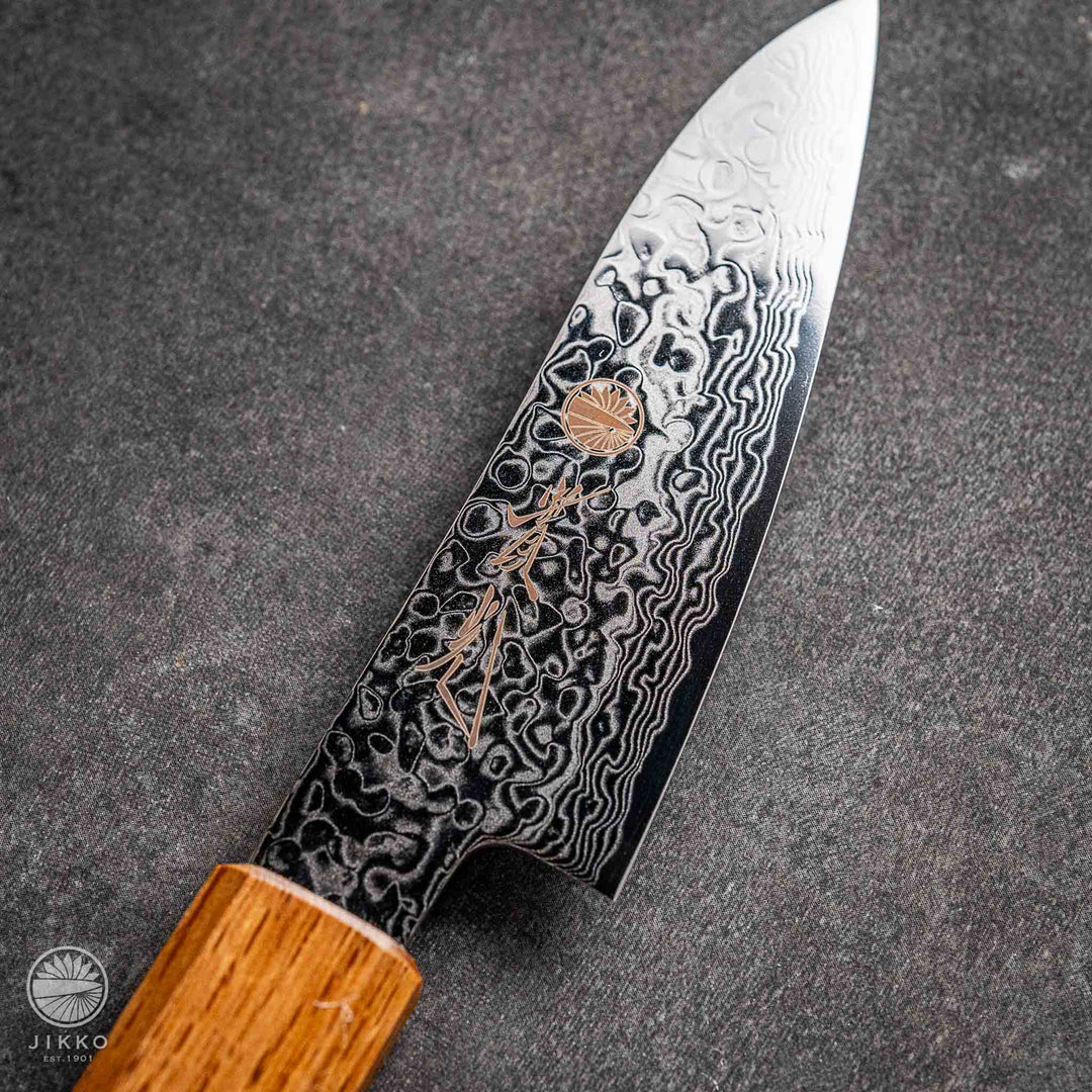 Loco Damascus Paring (Utility Knife) SG2 Starinless steel