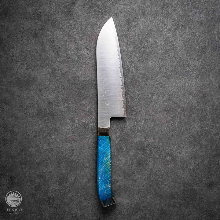 JIKKO Umeda Santoku (Multi-purpose) VG10 Starinless steel