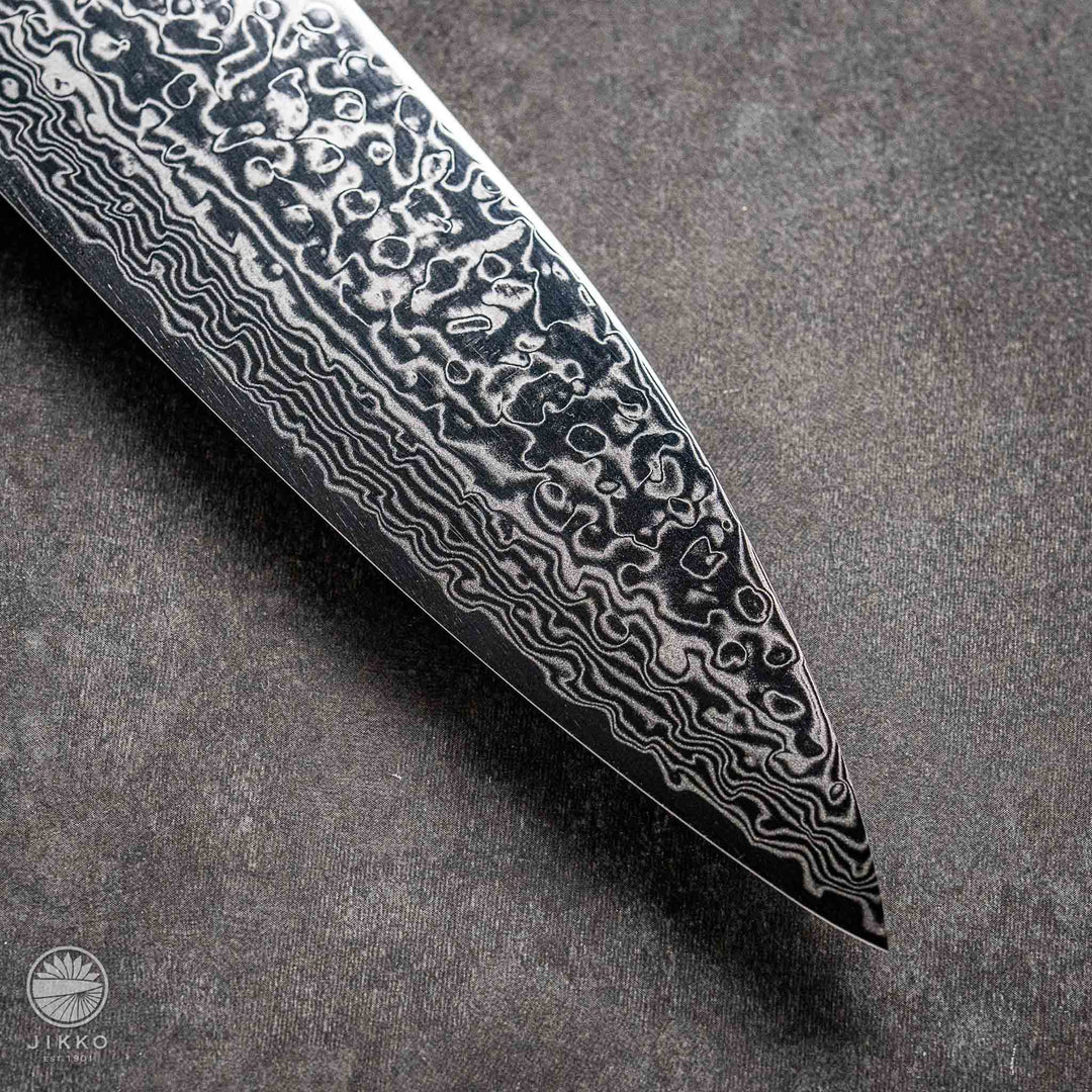 JIKKO Kappa Damascus Gyuto (Chef Knife) SG2 Starinless steel