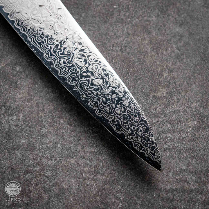 JIKKO Kappa Damascus Petty (Utility Knife) SG2 Starinless steel