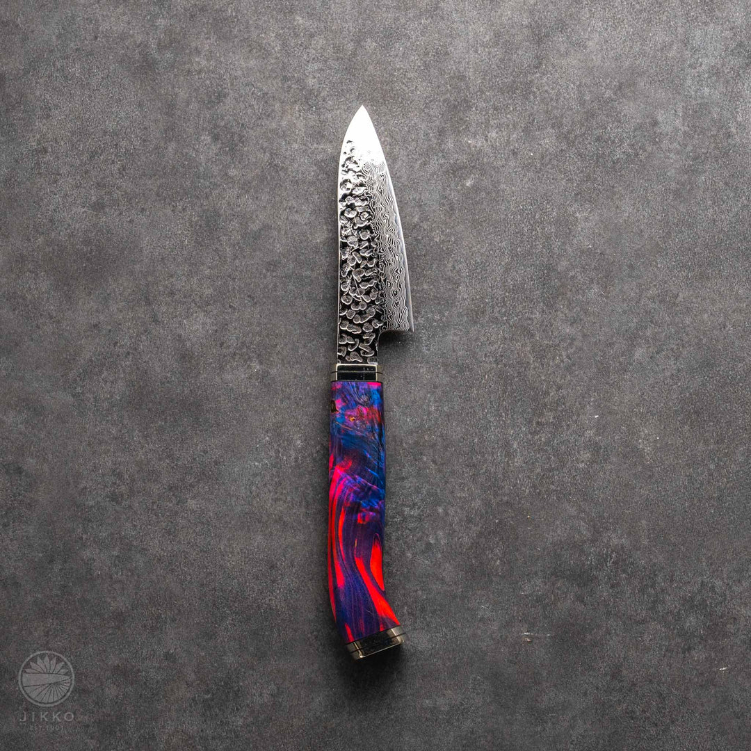 JIKKO Nishiki Damascus Paring (Utility Knife) SG2 Starinless steel