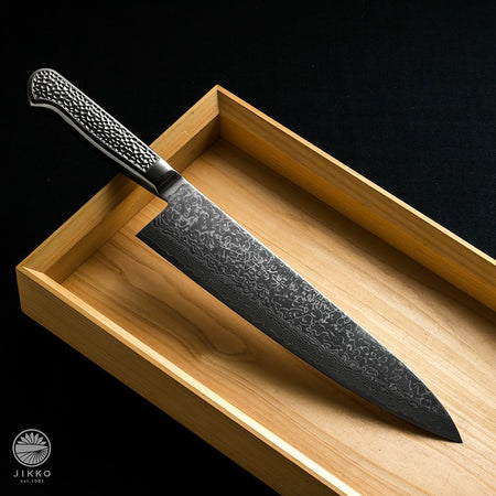 JIKKO Crator Super Blue steel Japanese Gyuto (Chef Knife)