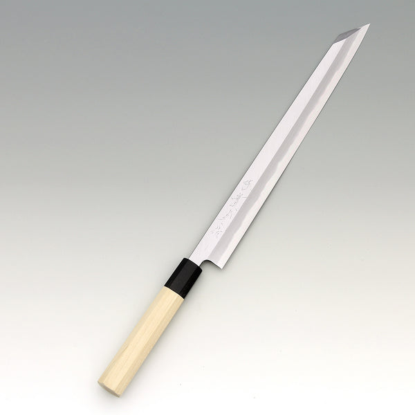 JIKKO Sashimi Kiritsuke Montanren Blue2 carbon steel Sushi Sashimi Japanese knife - JIKKO Japanese Kitchen Knife Cutlery