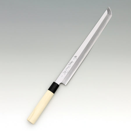 JIKKO Kamausuba Montan Bleu2 carbon steel Vegetable Knife Japanese knife