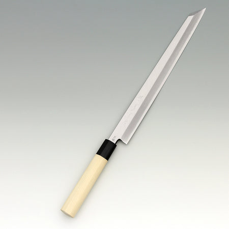 JIKKO Yanagi Montanren Blue2 carbon steel Sushi Sashimi Japanese knife