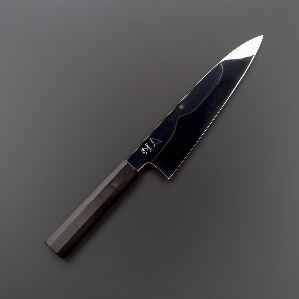 Honyaki Mt.fuji Chef knife mirror finished