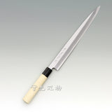 JIKKO Yanagi Jyousaku White2 carbon steel Sushi Sashimi Japanese knife - JIKKO Japanese Kitchen Knife Cutlery