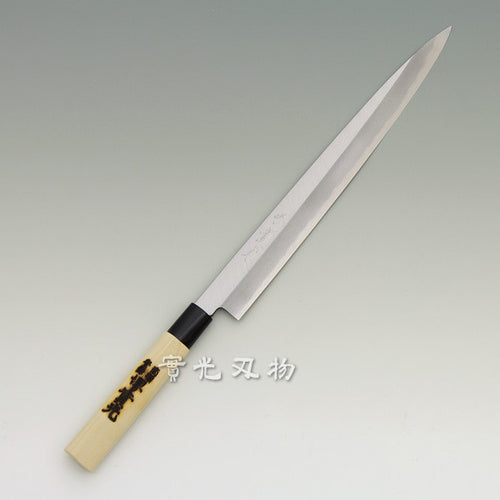JIKKO Yanagi Tokusei Nihon carbon steel Sushi Sashimi Japanese knife - JIKKO Japanese Kitchen Knife Cutlery