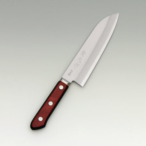JIKKO Santoku Super Blue carbon steel knife Japanese knife - JIKKO Japanese Kitchen Knife Cutlery