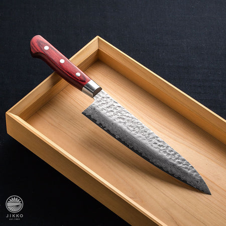 Honyaki Mt.fuji Chef knife mirror finished
