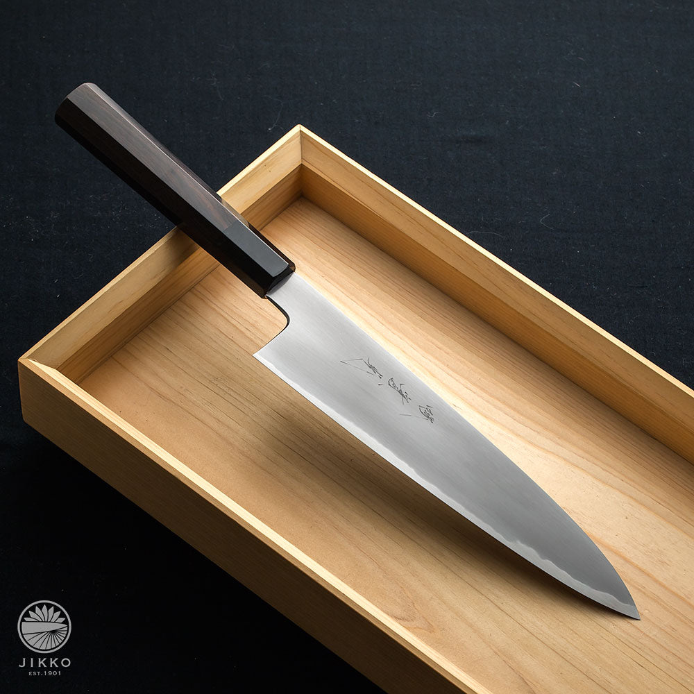 Chef Blue2 carbon steel Gyuto Japanese knife