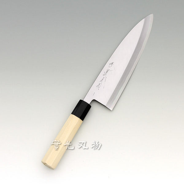 JIKKO Deba Montanren Blue2 carbon steel Filet Knife Japanese knife - JIKKO Japanese Kitchen Knife Cutlery