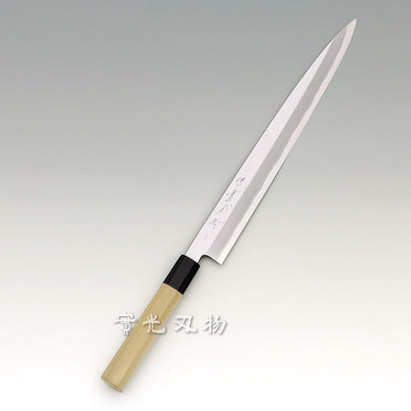 JIKKO Takohiki Montan Blue2 carbon steel Sashimi knife Japanese knife