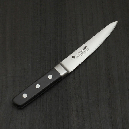 JIKKO ekubo (Dimples) Santoku knife Blue VG-10 Gold Stainless Steel Japanese (Multi-purpose)